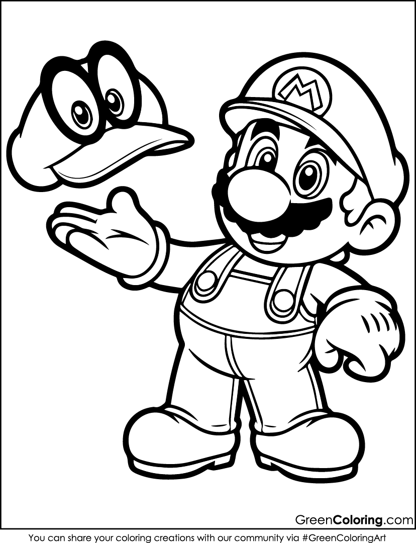 12 Must Have Super Mario Coloring Pages Free Printable PDFs