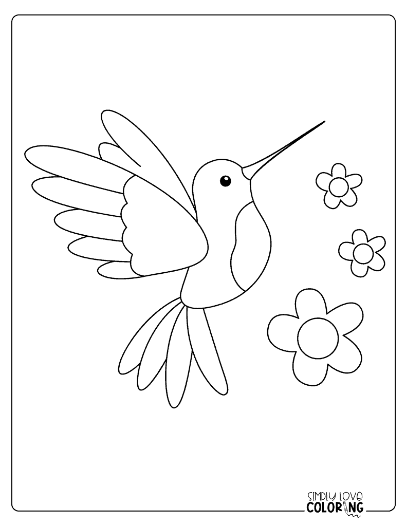 Free Printable Bird Coloring Pages