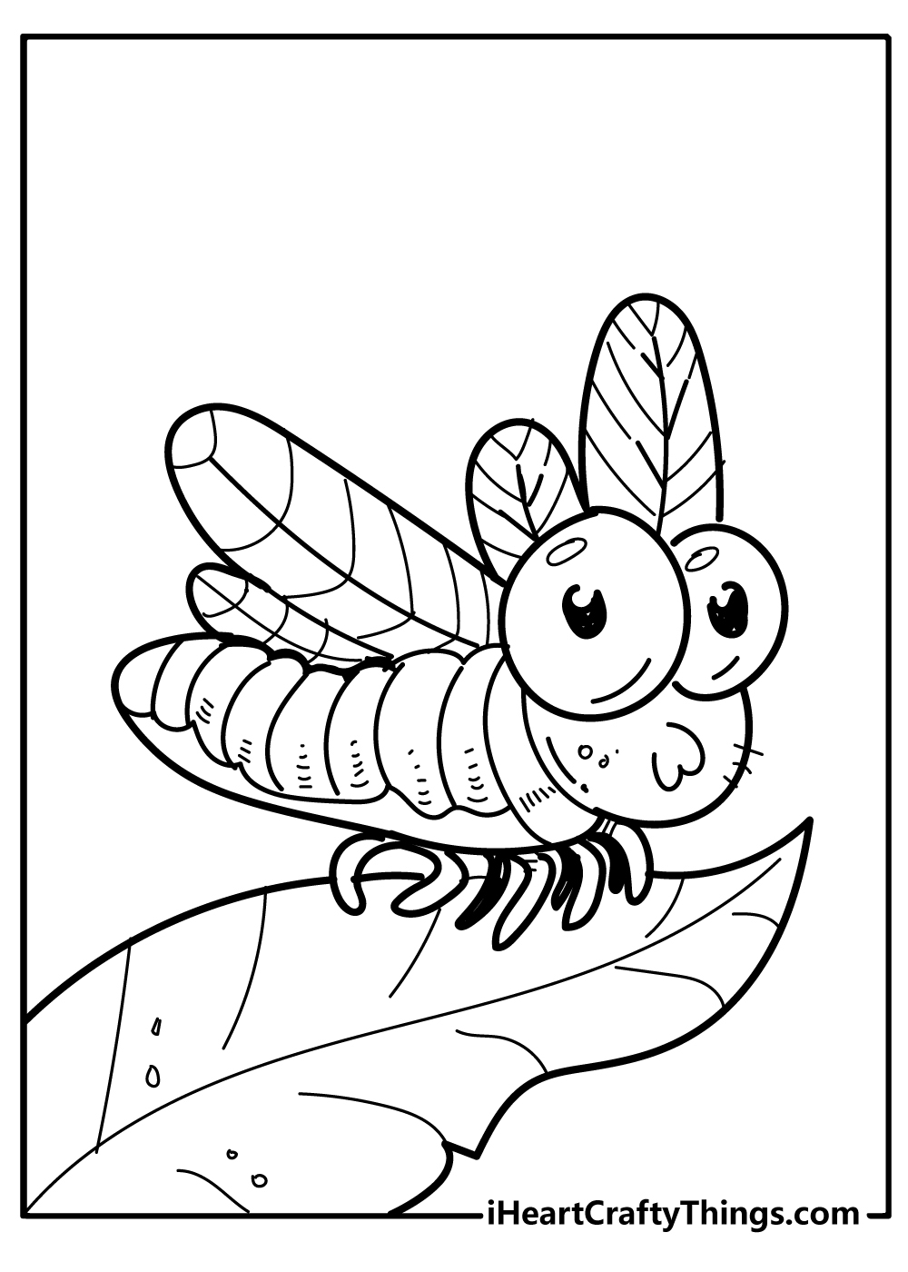 Printable Coloring Pages Insects