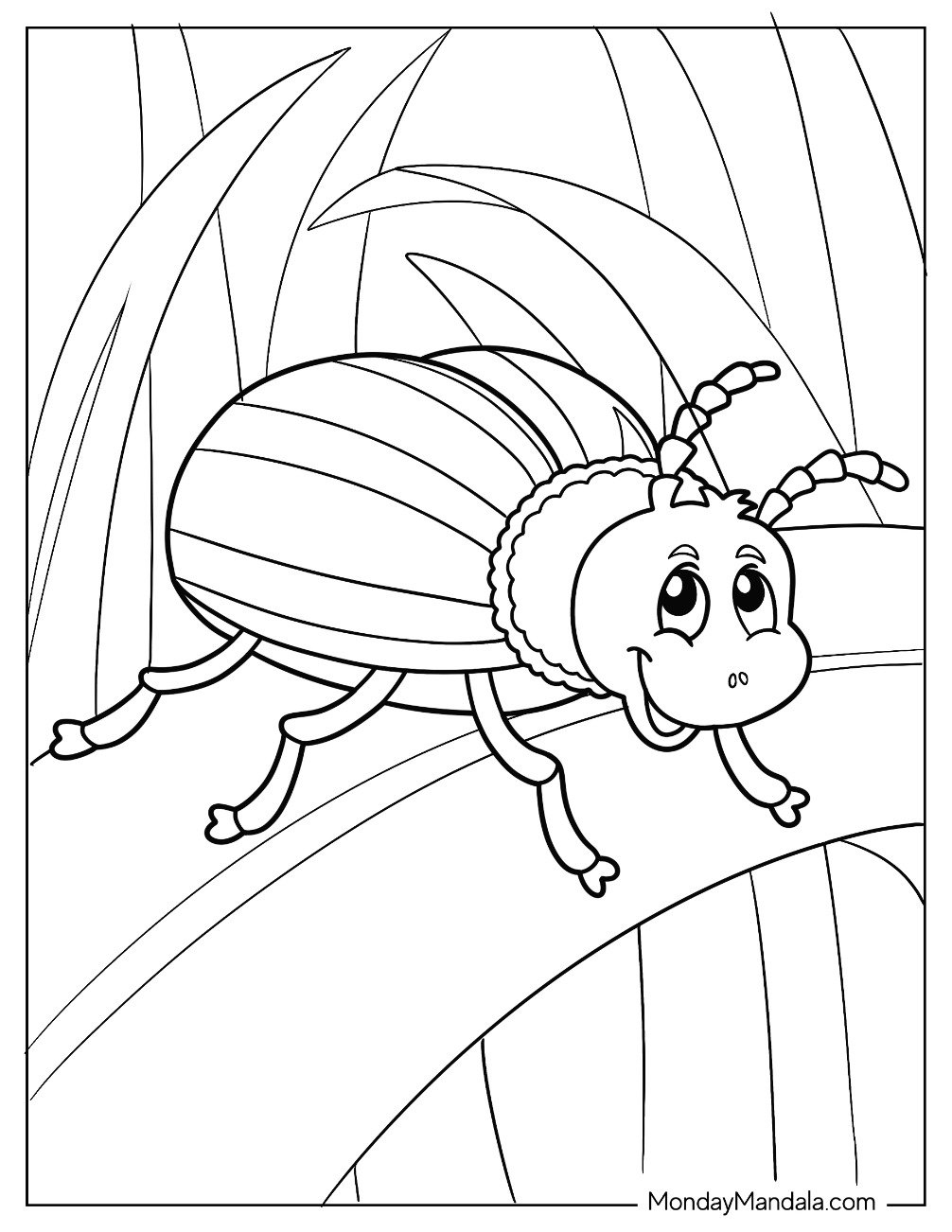 20 Beetle Coloring Pages Free PDF Printables 