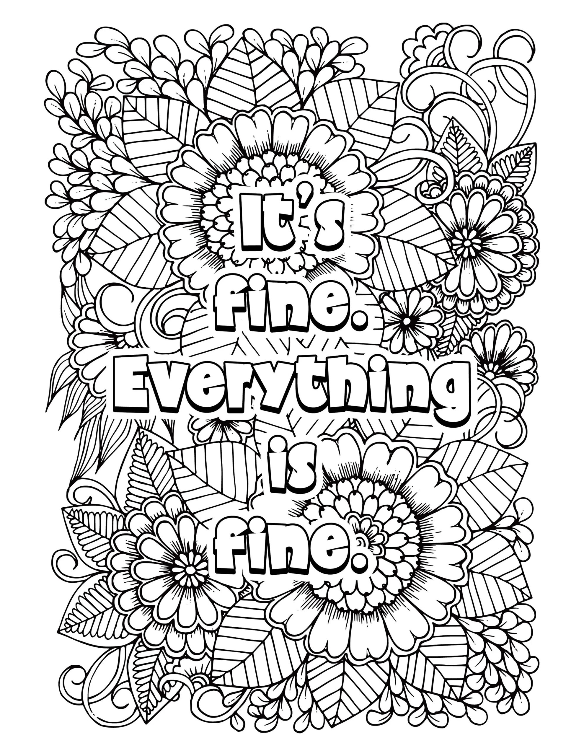 Adult Coloring Pages Printable