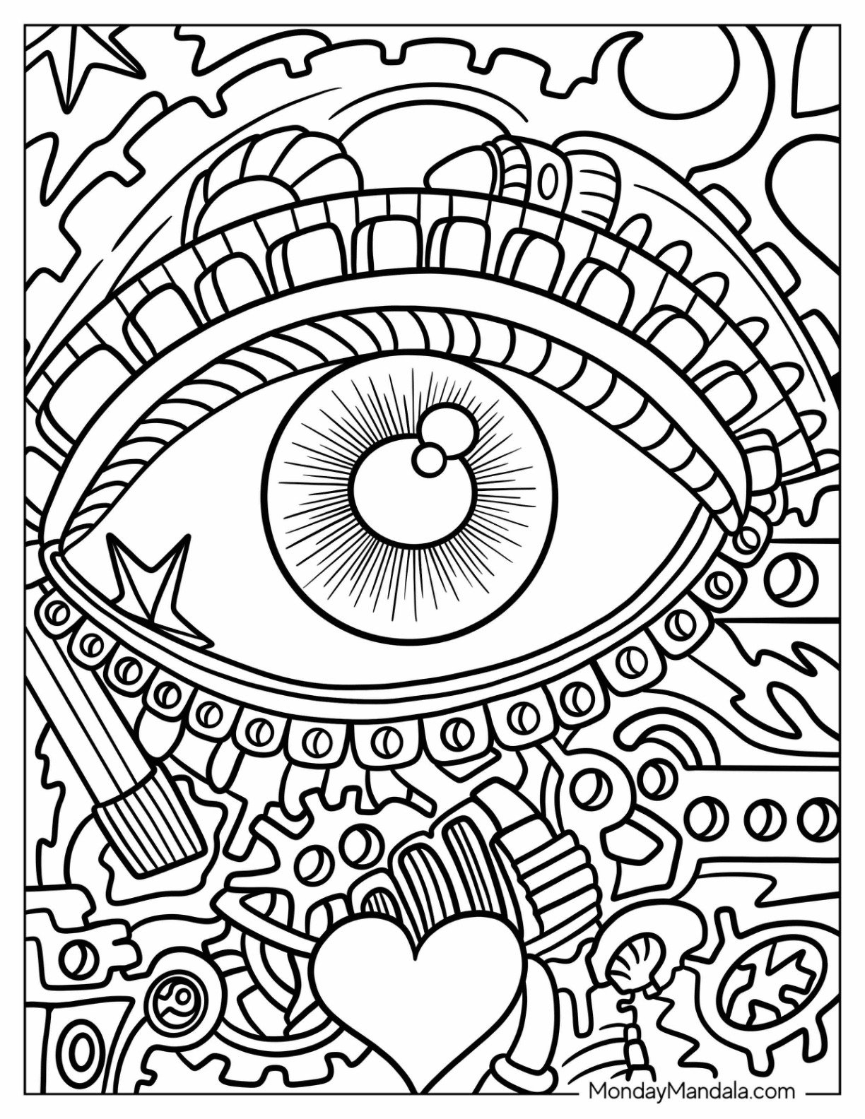 Graffiti Printable Cool Coloring Pages
