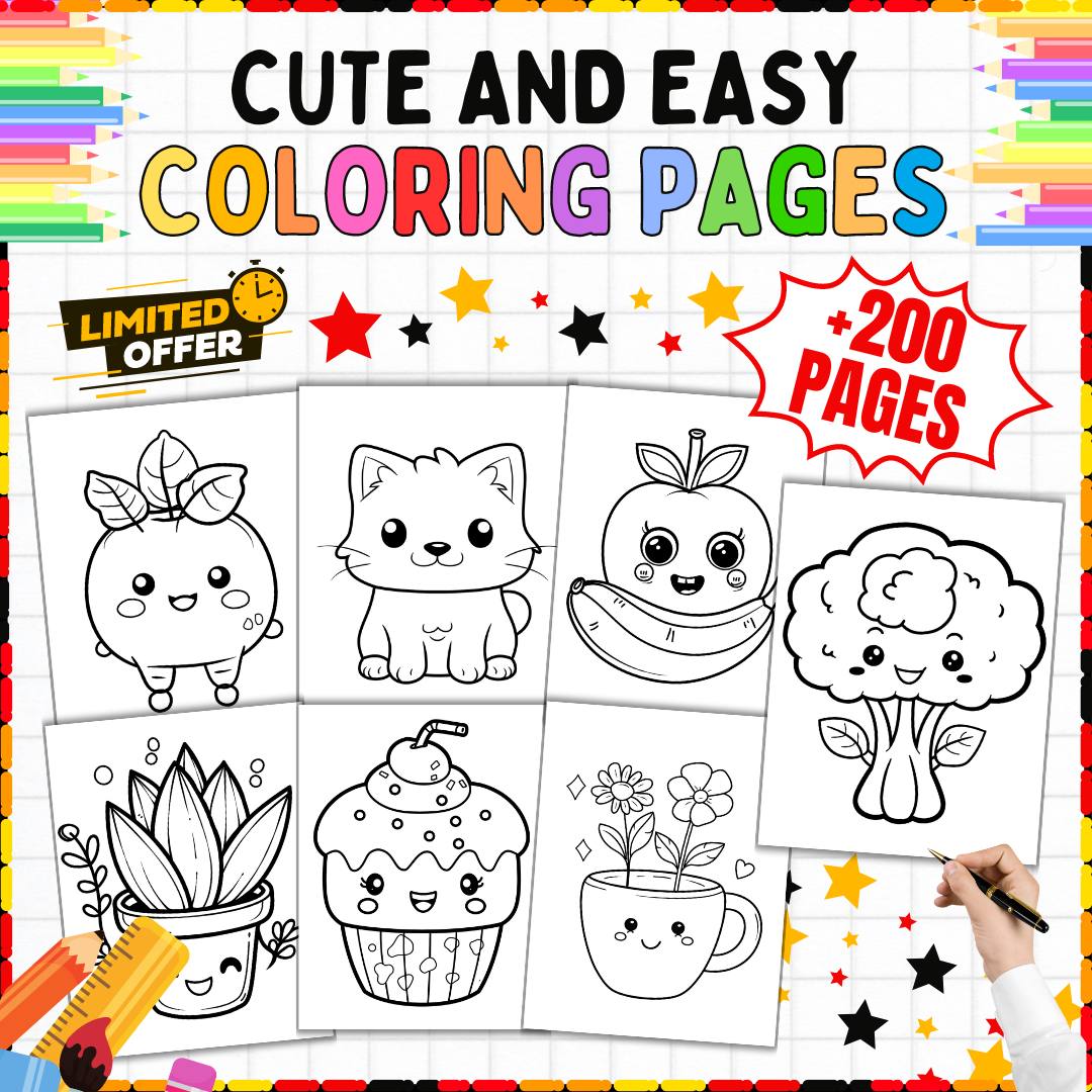 Printable Coloring Pages Easy