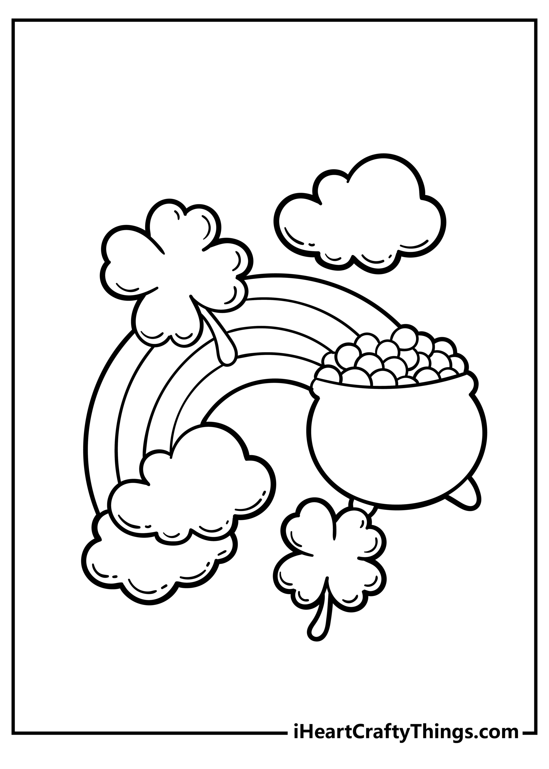 Printable St Patrick's Day Coloring Pages