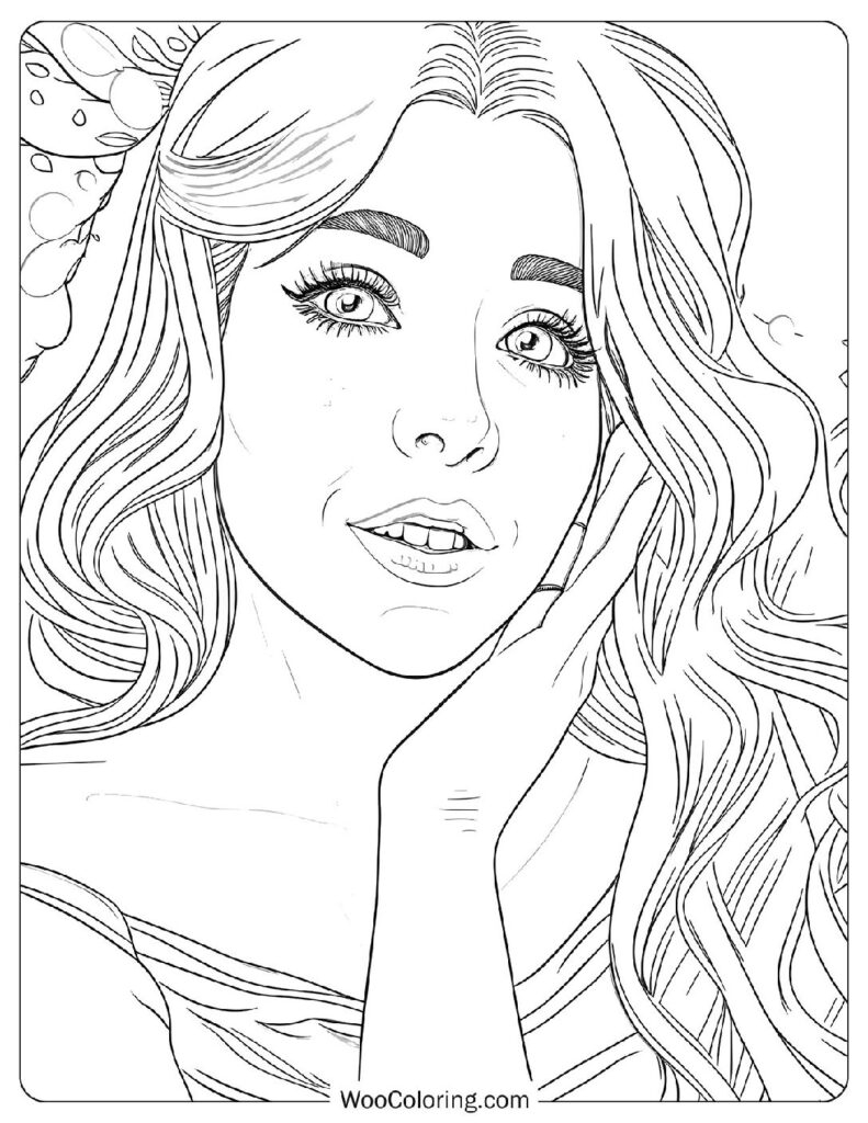 24 Sabrina Carpenter Coloring Pages Free PDF To Print Woo Coloring