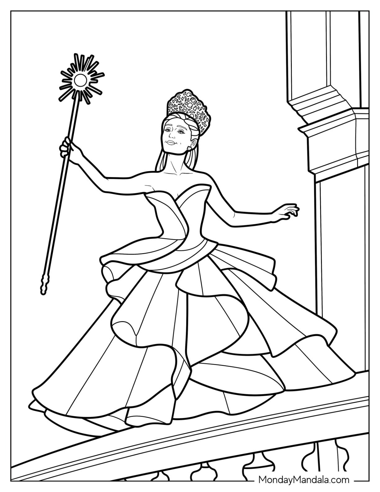 Printable Wicked Coloring Pages