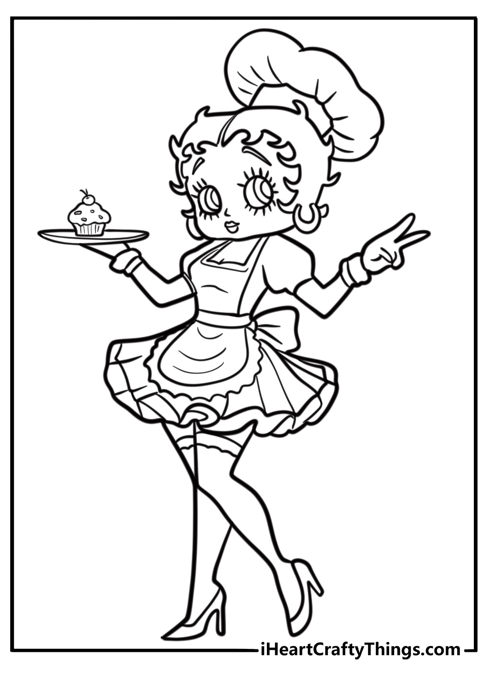 25 Betty Boop Coloring Pages 100 Free To Print 