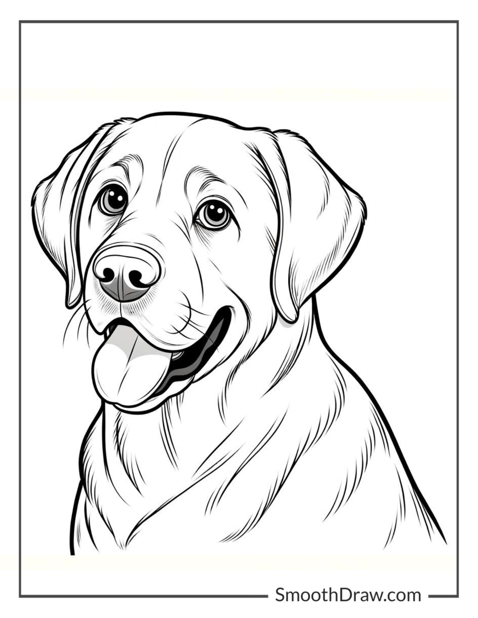 Printable Coloring Pages Dogs