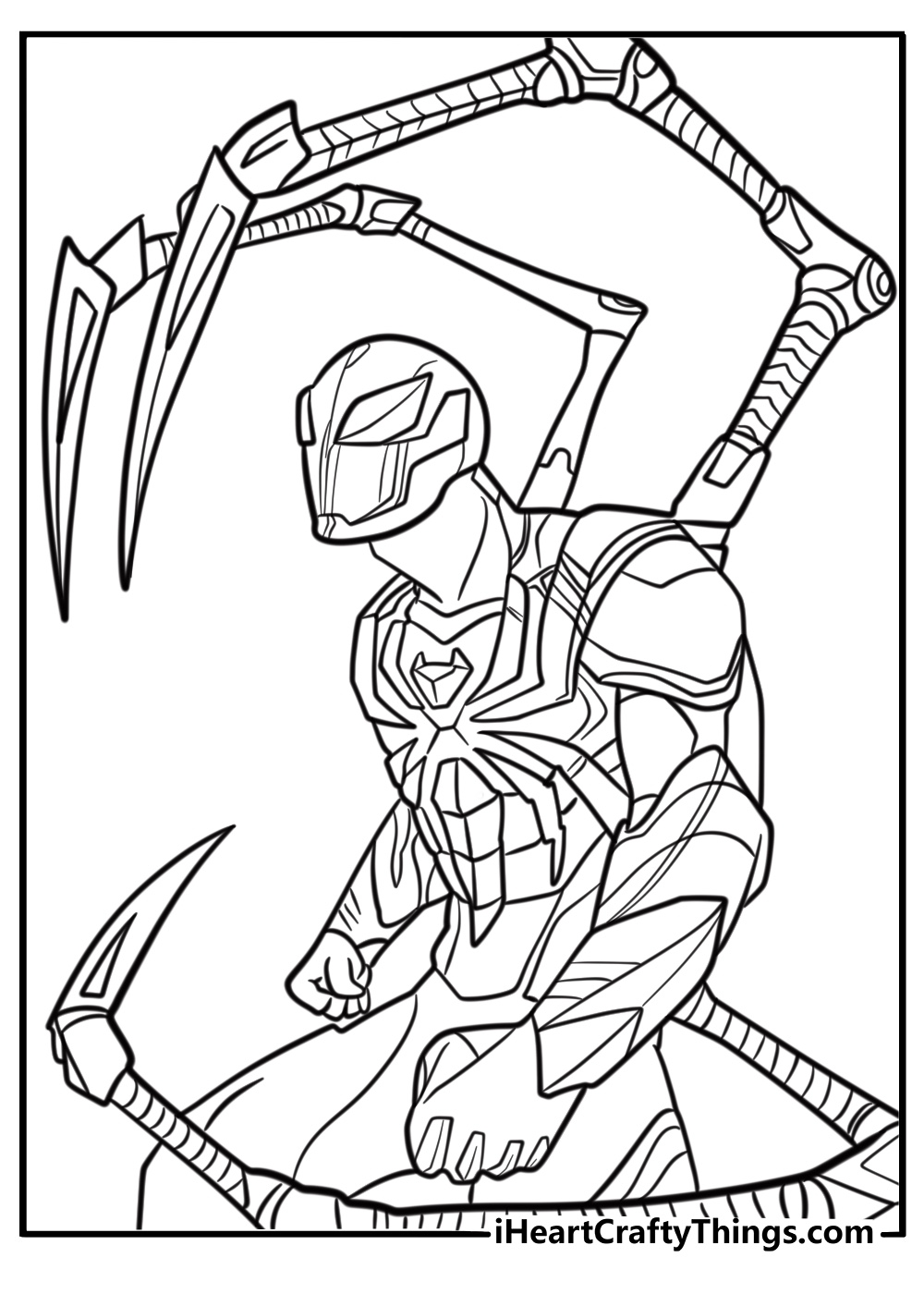 Free Spiderman Coloring Pages Printable