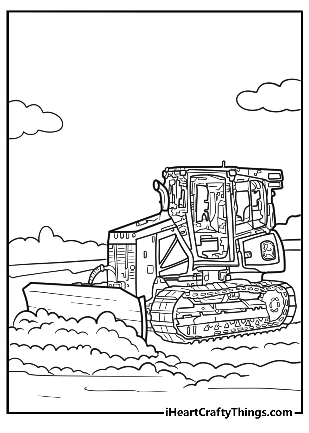 25 Free John Deere Coloring Pages For Kids