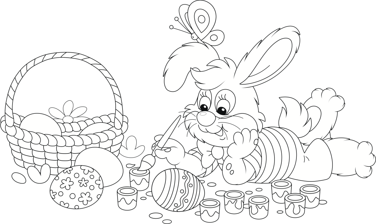 Free Easter Color Pages