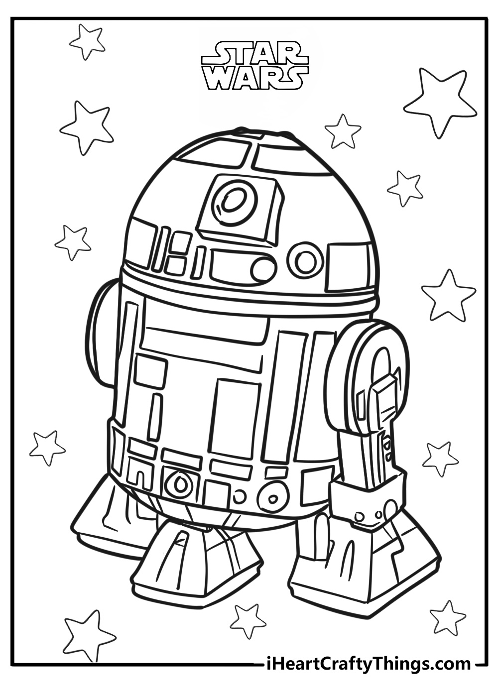 Free Coloring Star Wars Pages