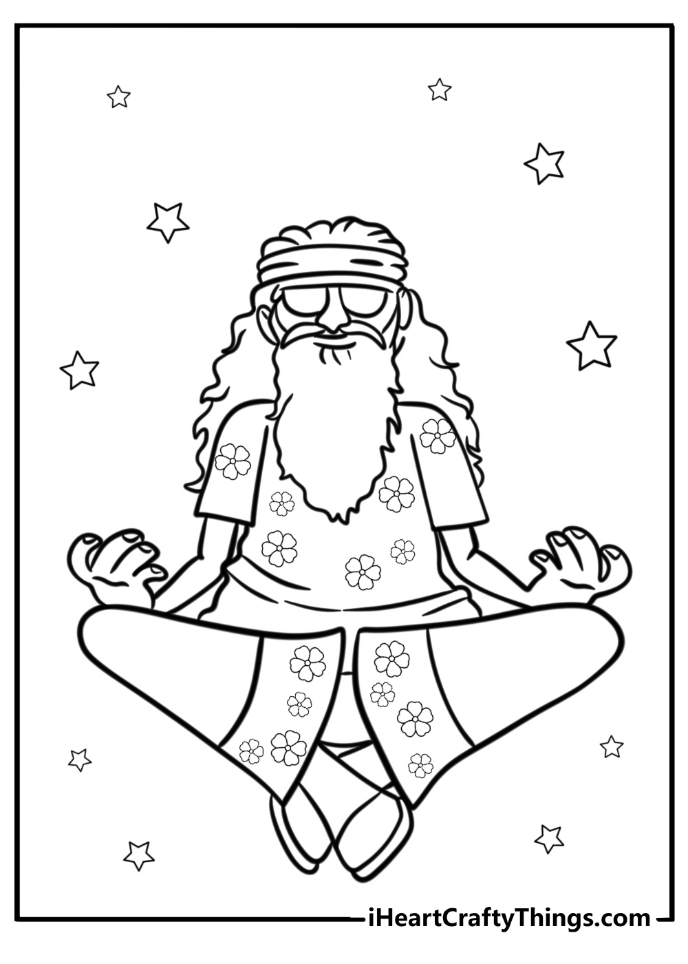 25 New Hippie Coloring Pages 100 Free To Print 