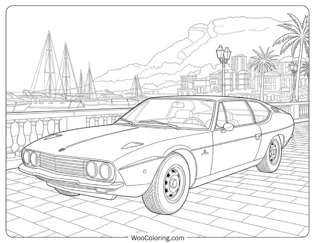 26 Lamborghini Coloring Pages Free PDF To Print Woo Coloring