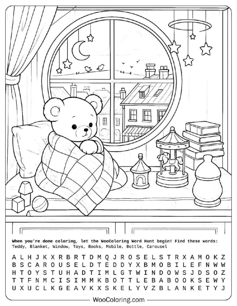 Free Bear Coloring Pages