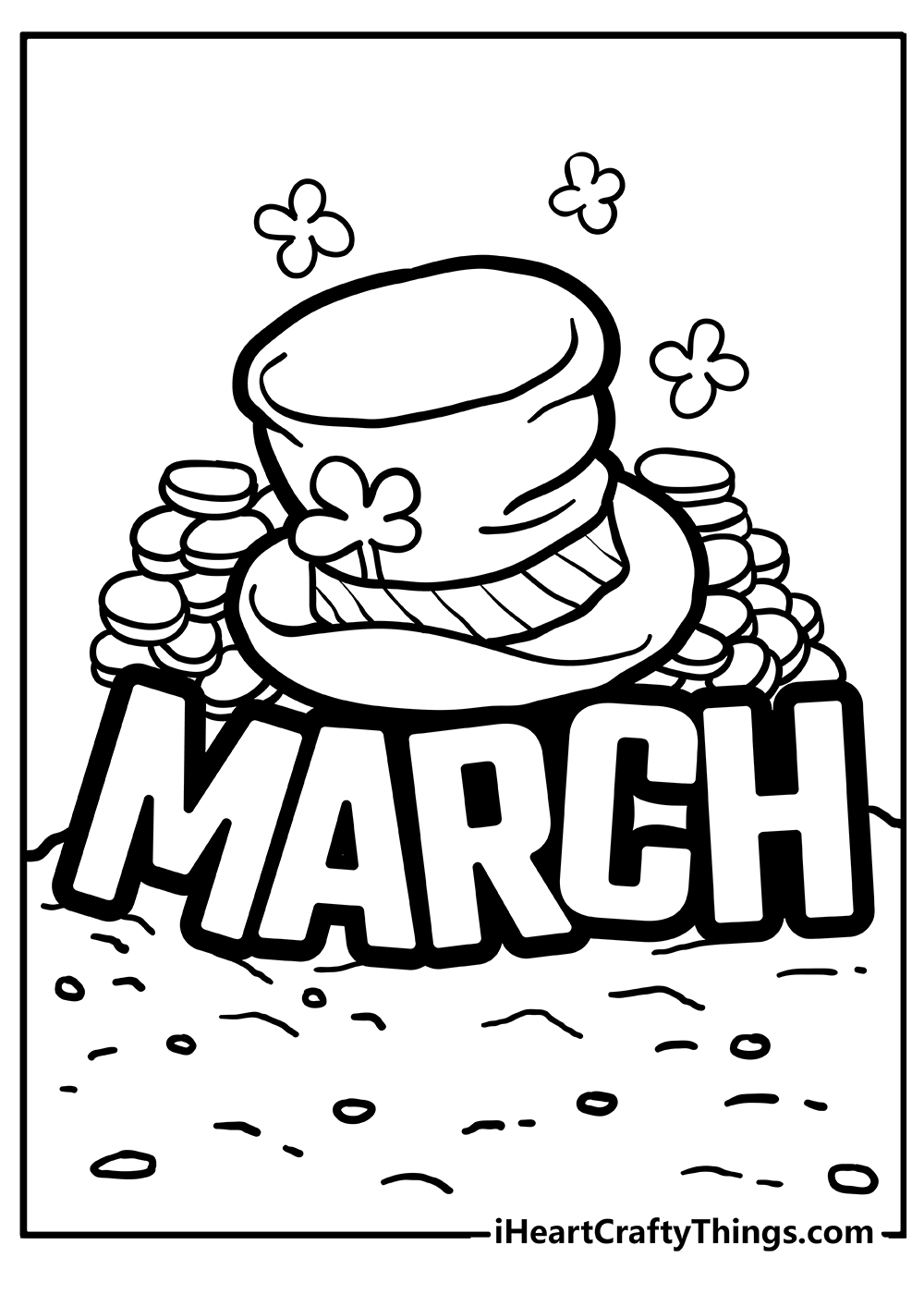 Free March Coloring Pages