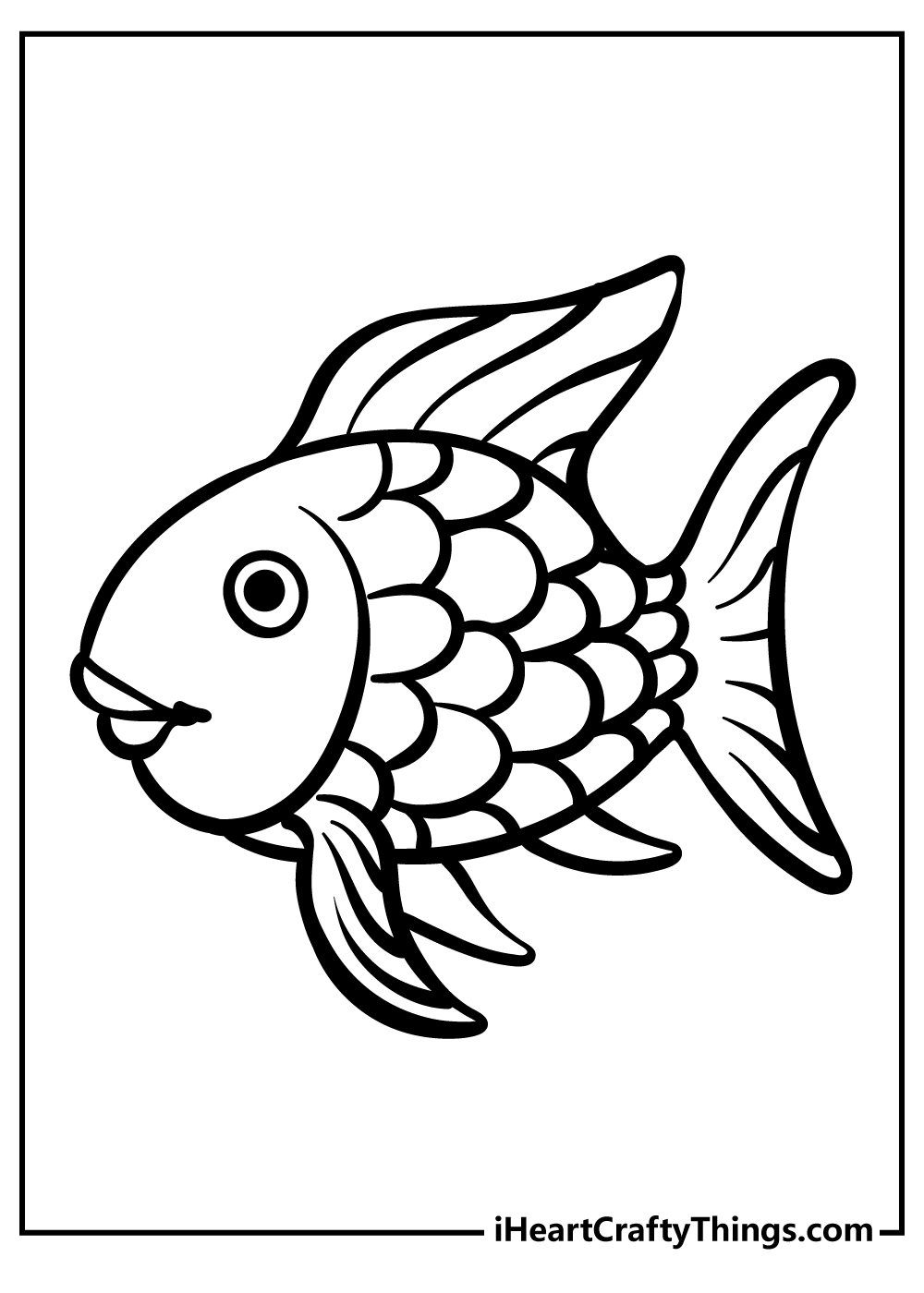 Printable Fish Coloring Pages