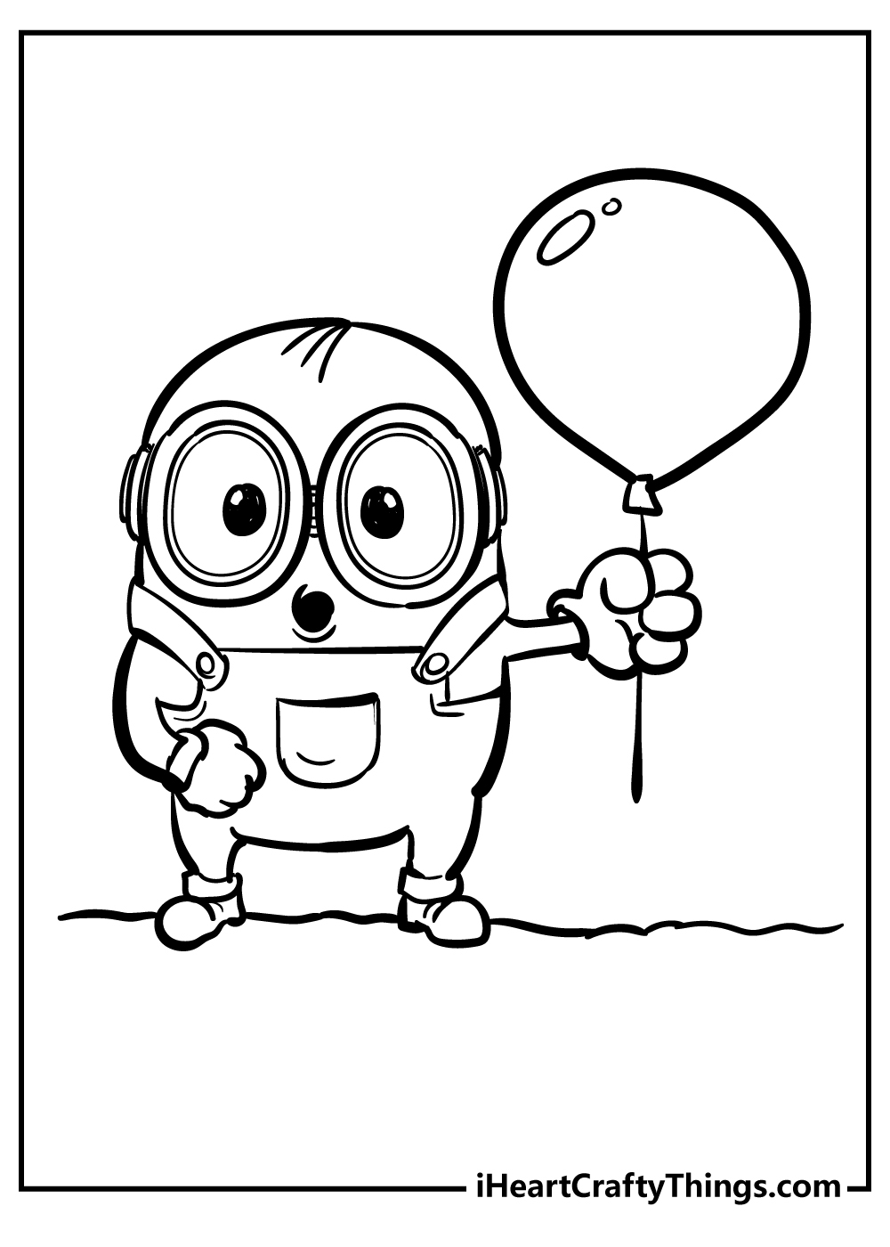 Printable Minion Coloring Pages