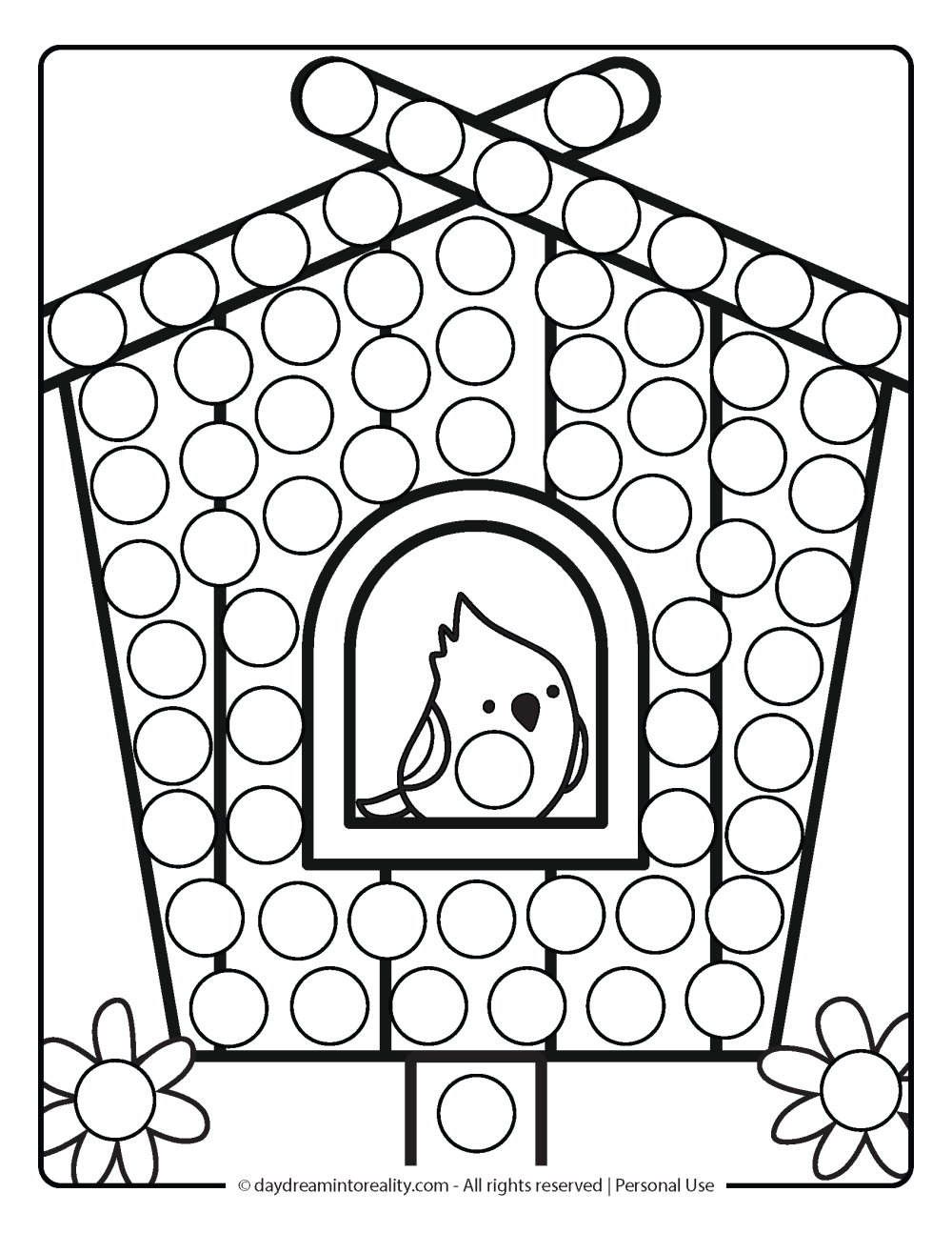 Dot Coloring Pages Free