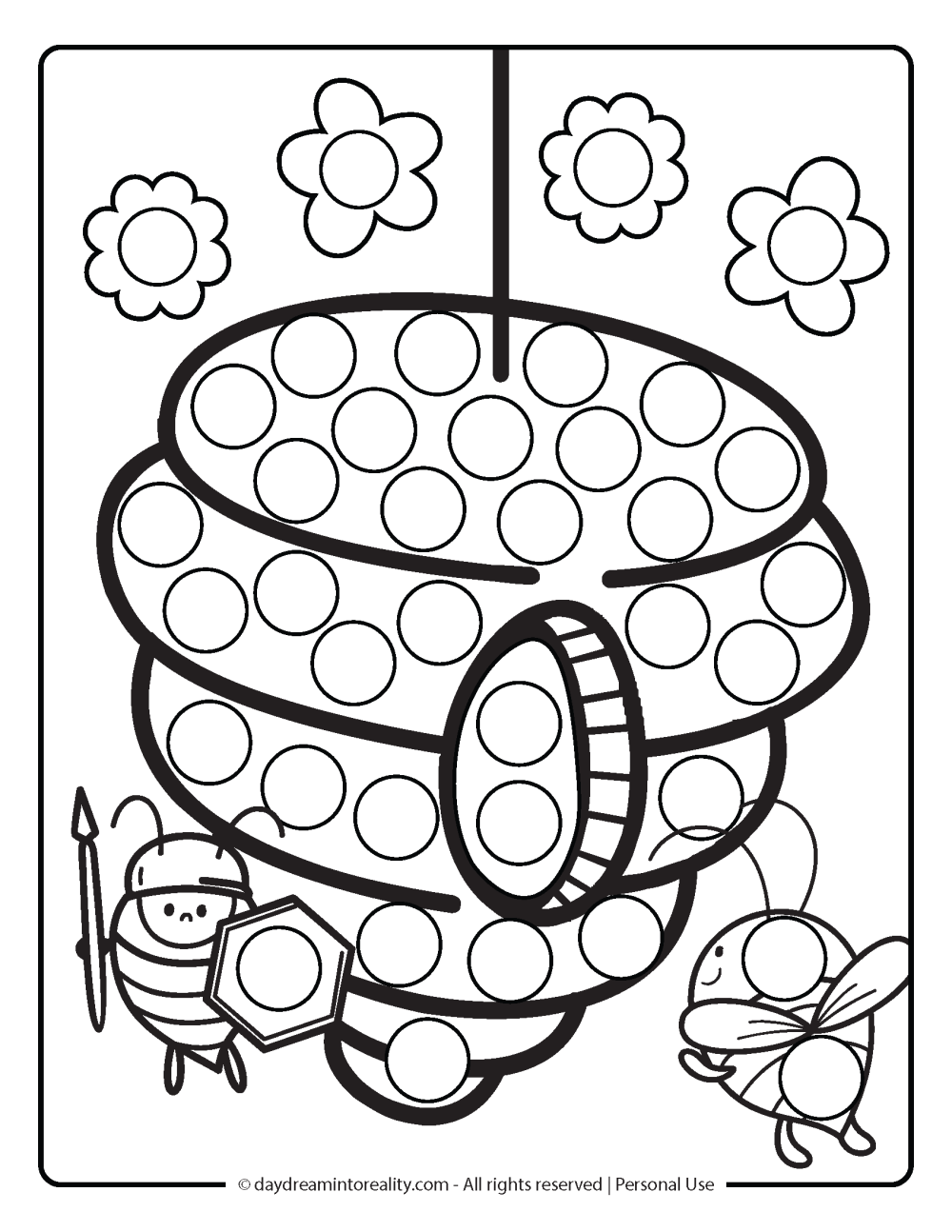35 Spring Dot Marker Pages Free PDF Printables Daydream Into Reality