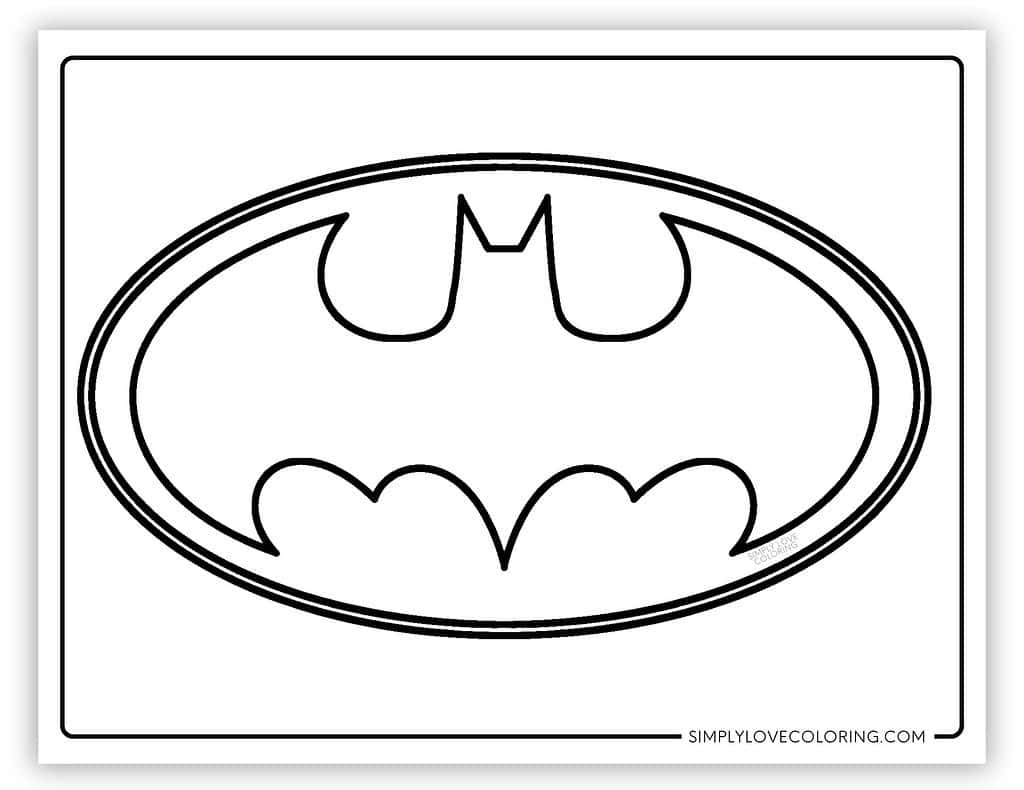 Batman Free Coloring Pages