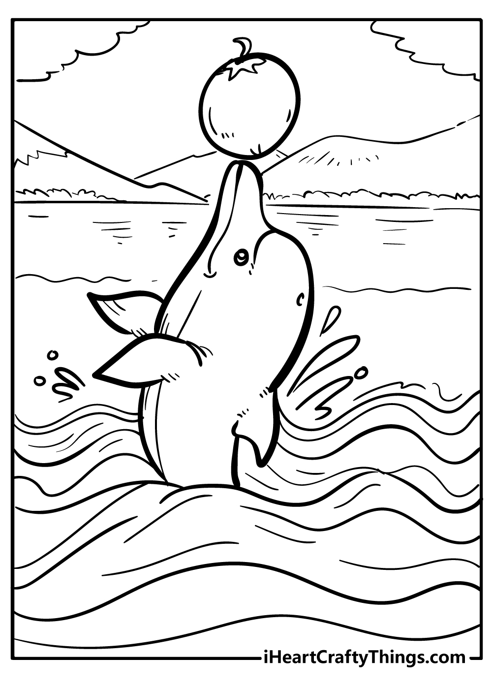 40 Dolphin Coloring Pages 100 Free Printables 
