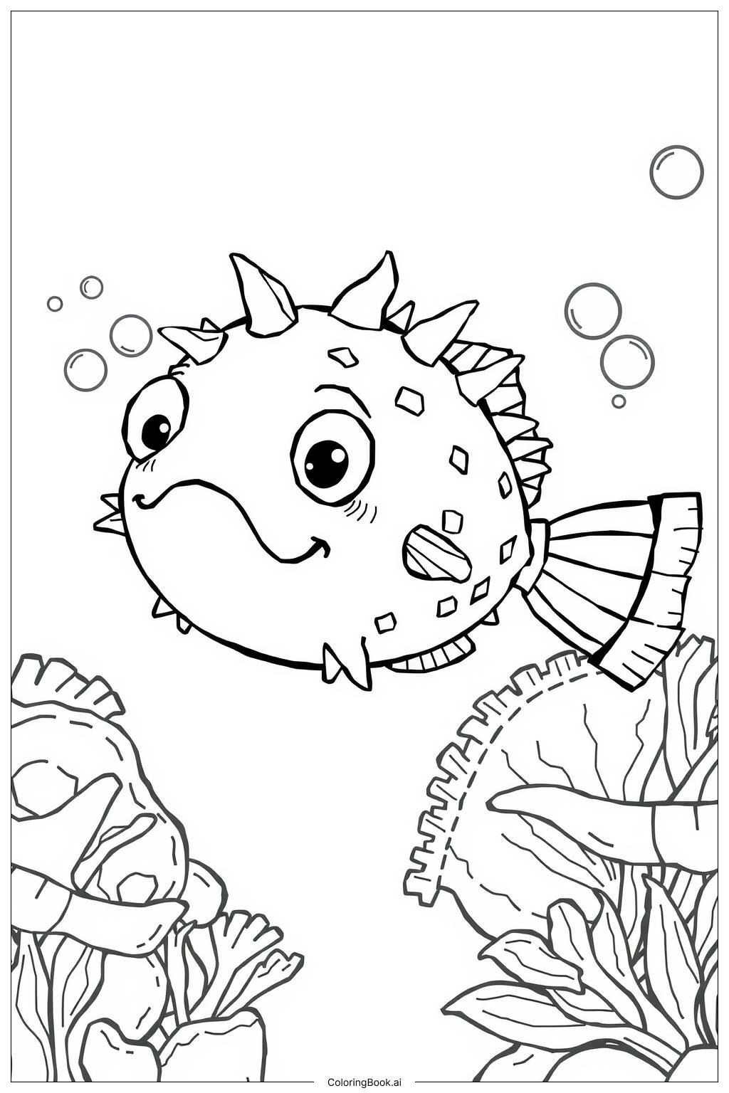 40 Fish Coloring Pages Free PDF PNG Printables 