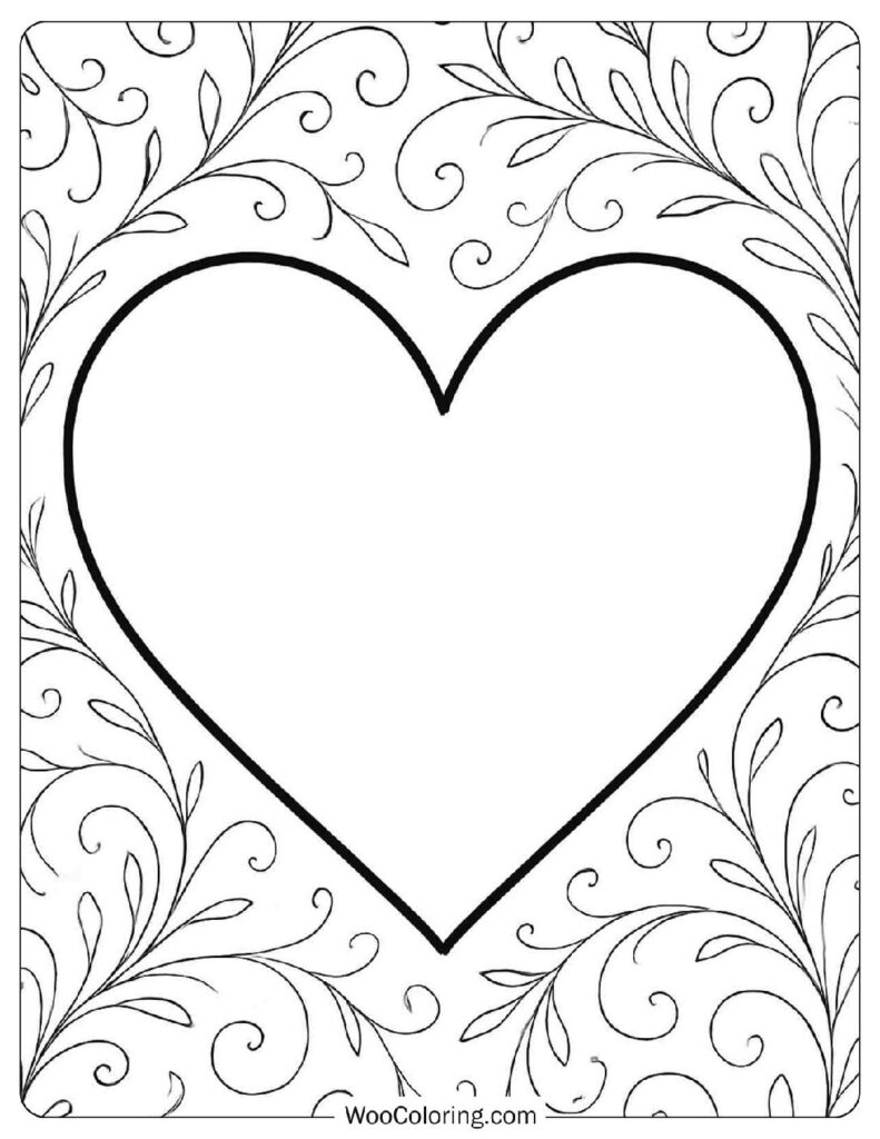 Free Printable Coloring Pages Of Hearts