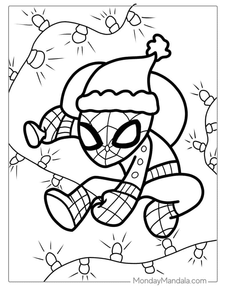 40 Spider Man Coloring Pages Free PDF Printables 