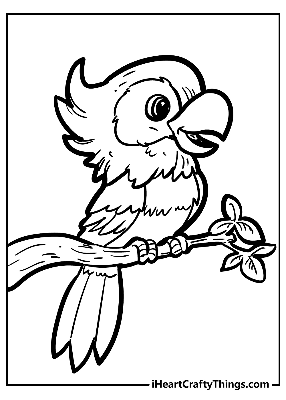 Printable Coloring Pages Birds