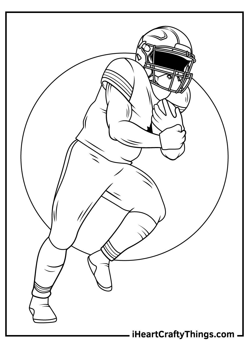 45 Free NFL Football And Super Bowl Coloring Pages To Print