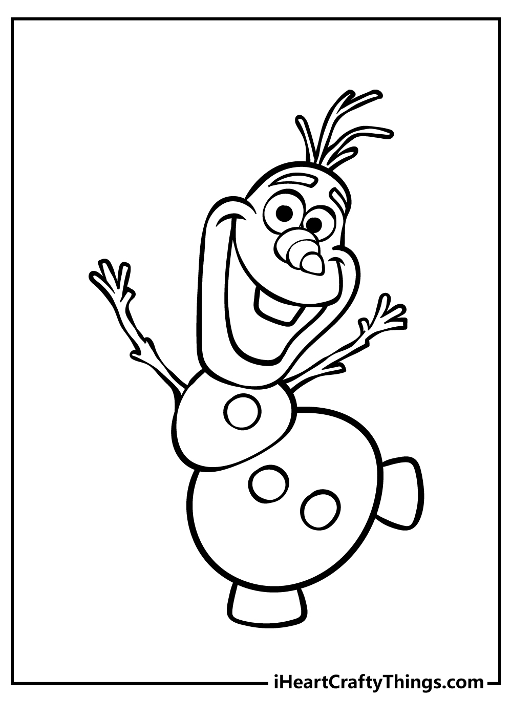 Free Coloring Pages Frozen