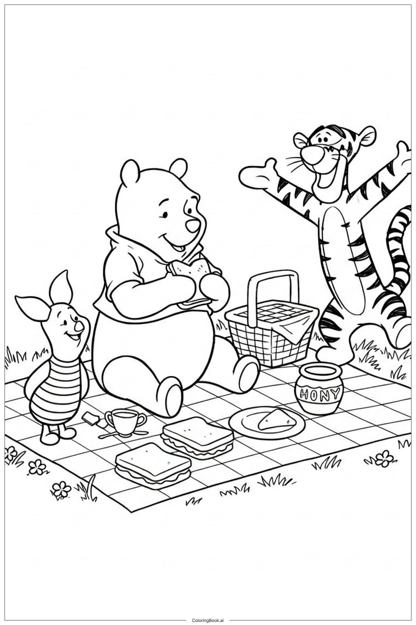 Free Printable Coloring Pages Winnie The Pooh