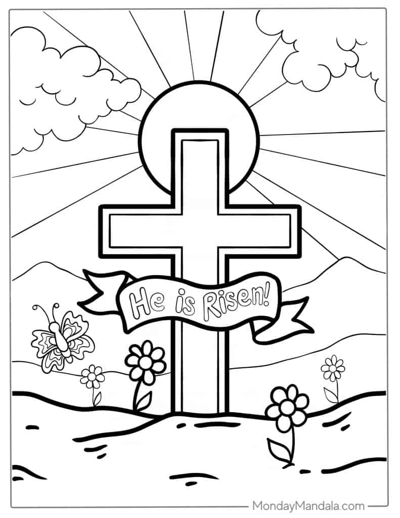 Christian Coloring Pages Printable
