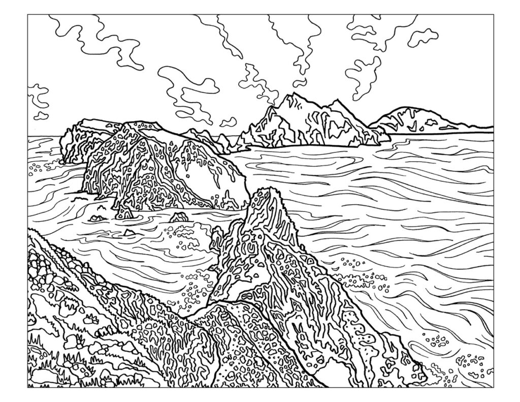 50 Free Printable Travel Coloring Book Pages while We re Stuck At Home 