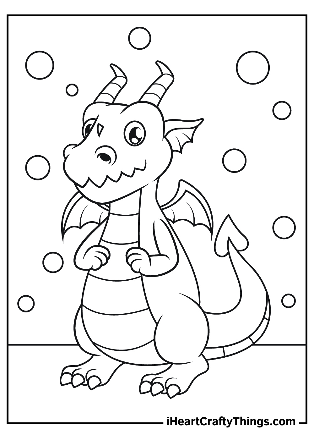58 Dragon Coloring Pages Printable Free PDFs For Kids 