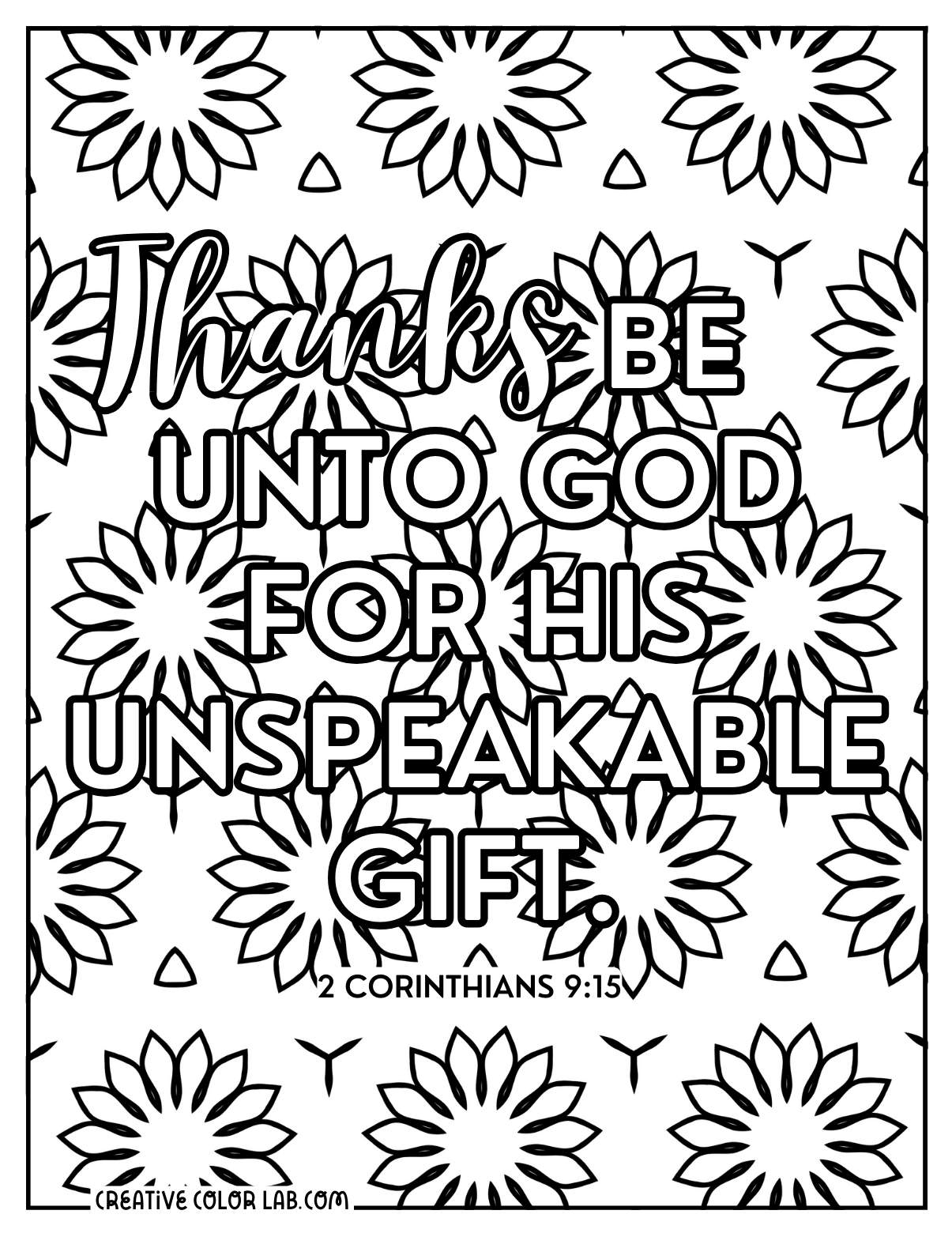 61 Bible Verse Coloring Pages Free Printable Christian Quotes