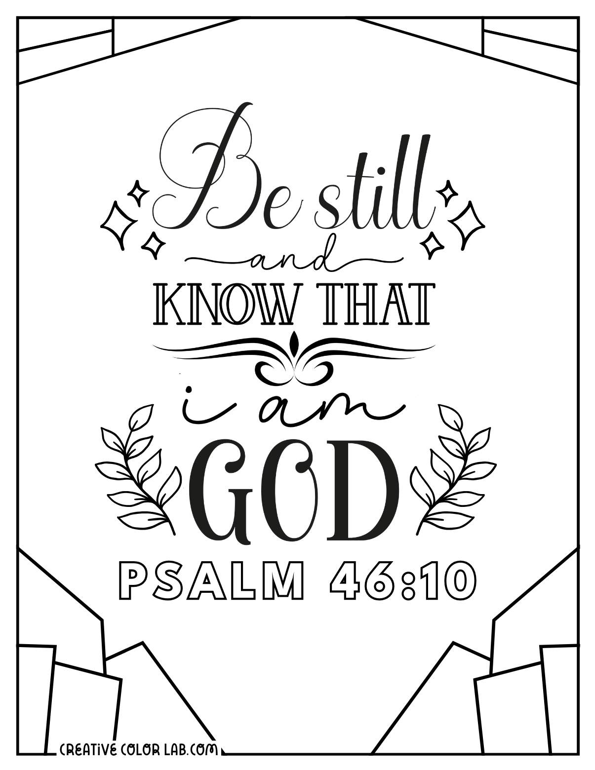 Free Printable Bible Coloring Pages