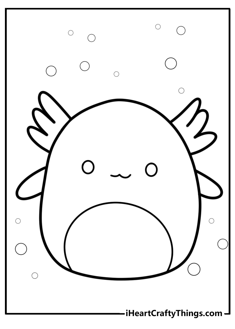 Printable Cute Squishmallows Coloring Pages