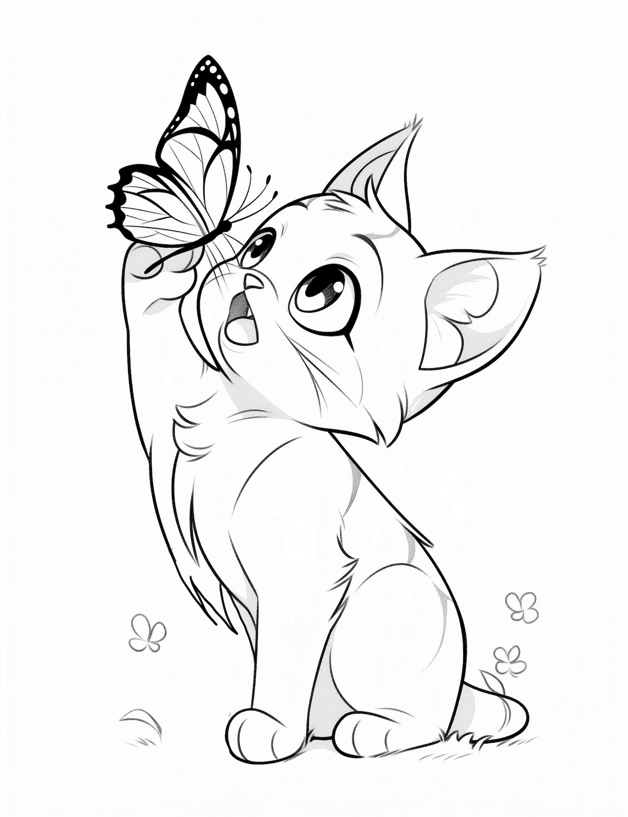 Free Printable Coloring Pages Of Cats