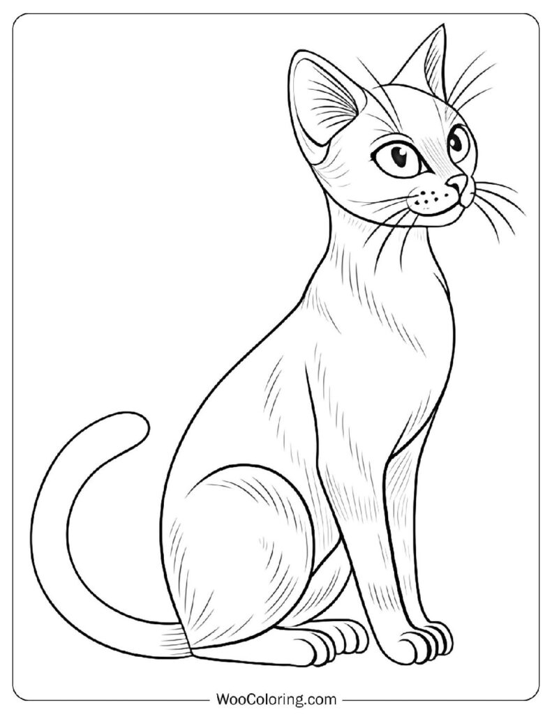 68 Cat Coloring Pages Free PDF To Print Woo Coloring