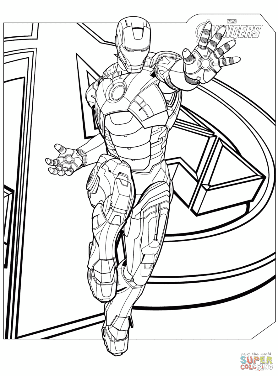 70 Avengers Coloring Pages For Free Artsy Pretty Colors