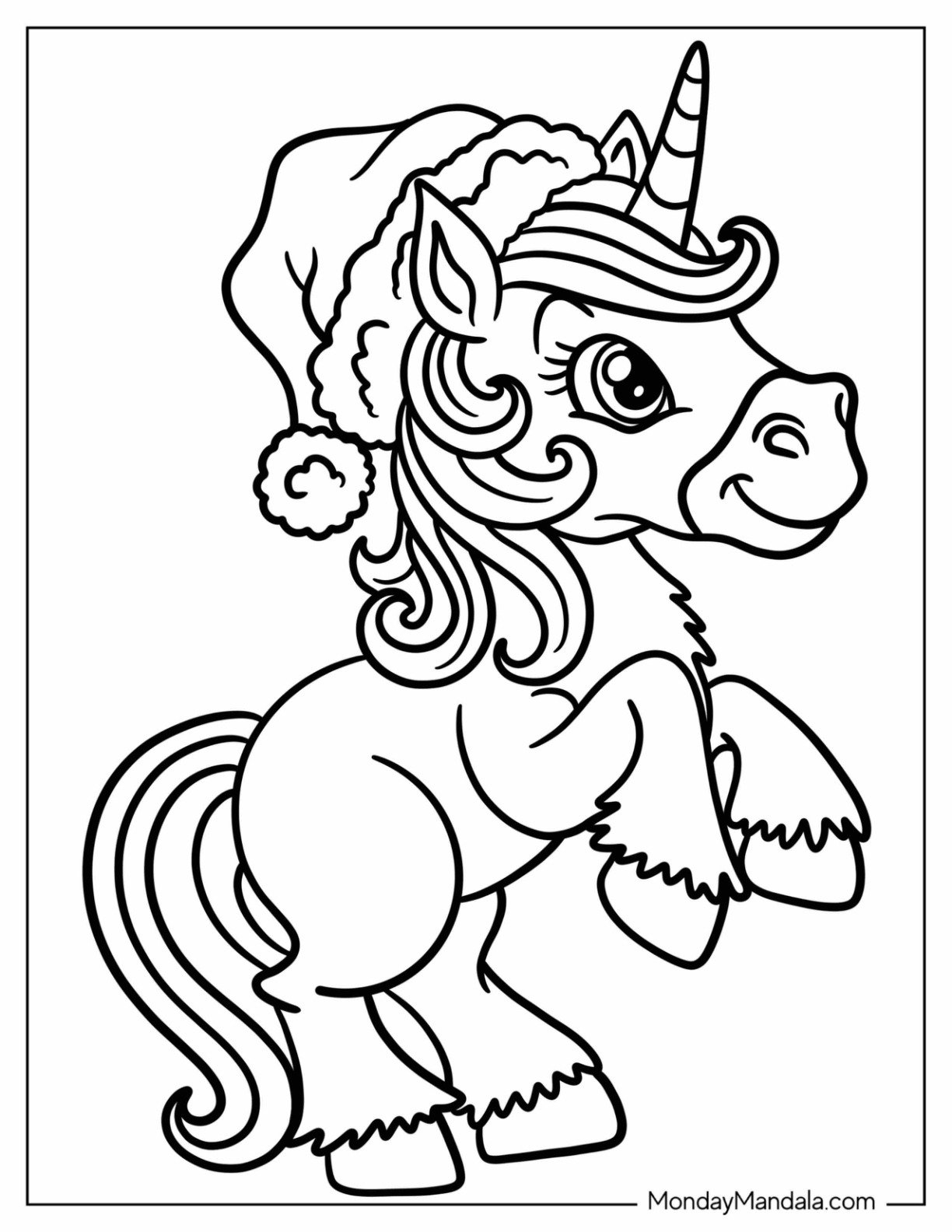 Free Printable Coloring Pages Unicorns