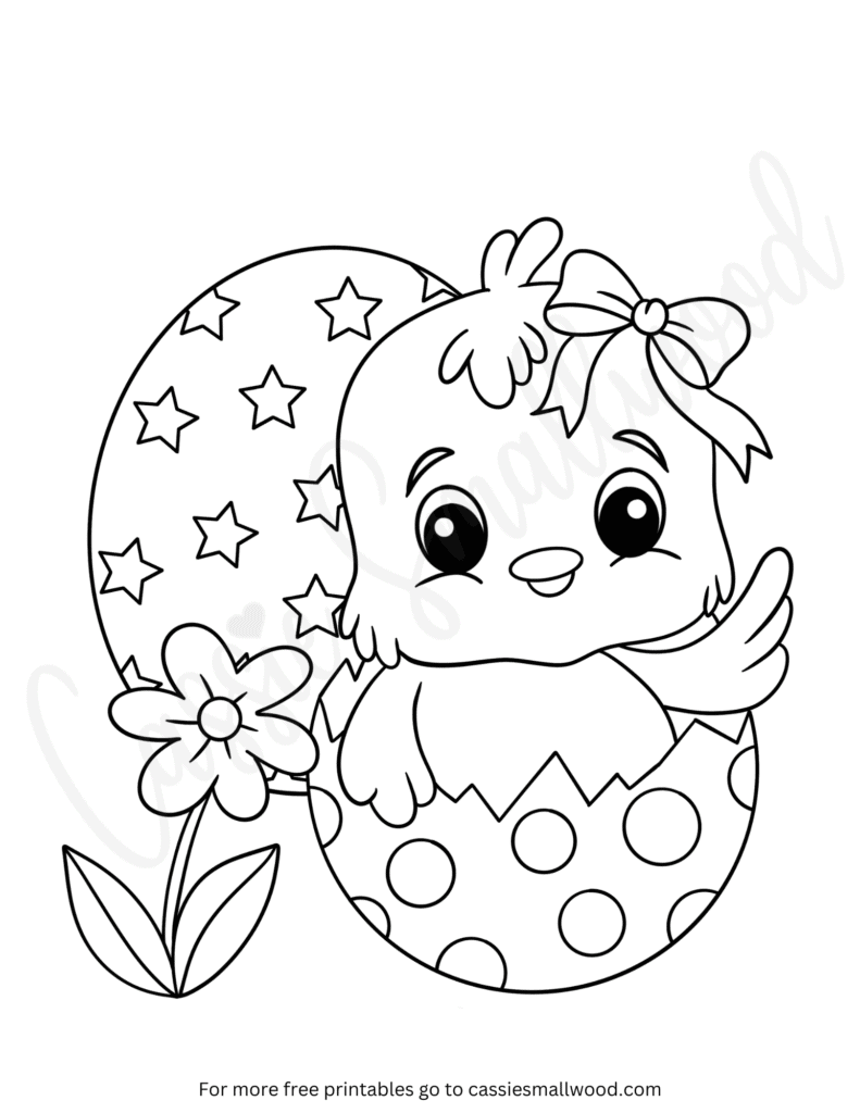 76 Cutest Easter Coloring Pages Free Printable Cassie Smallwood
