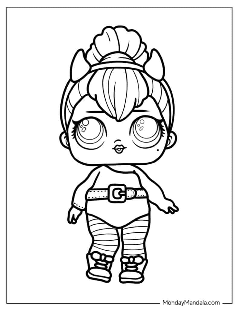 Printable Lol Coloring Pages