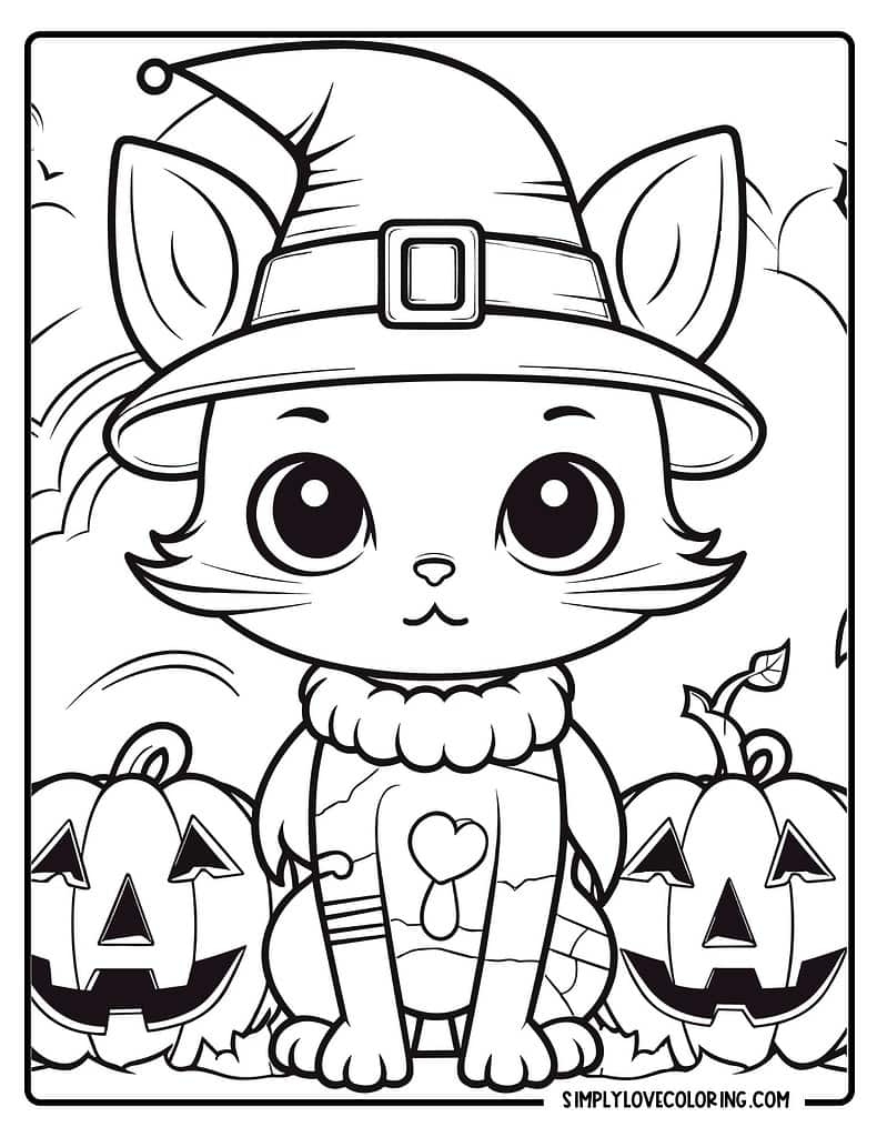 Printable Coloring Pages Halloween