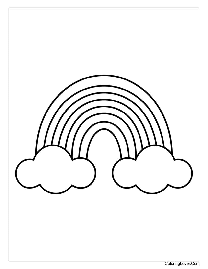 Easy Printable Coloring Pages