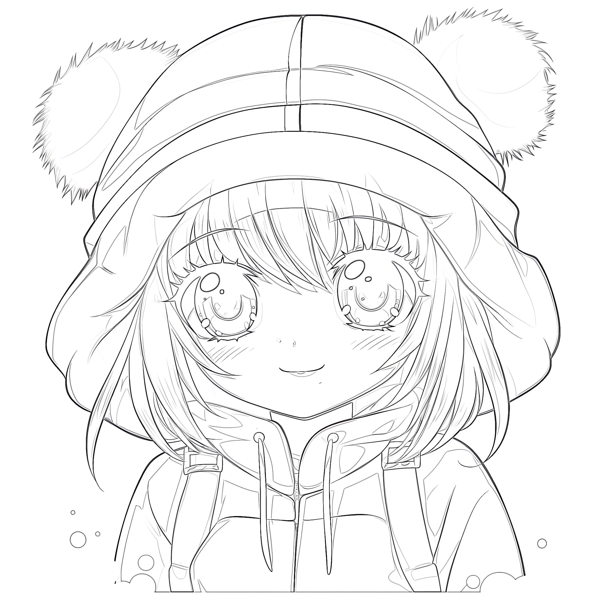 Coloring Pages Anime Printable