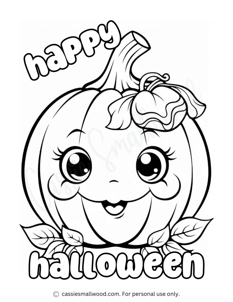 AWESOME Halloween Coloring Pages Cassie Smallwood