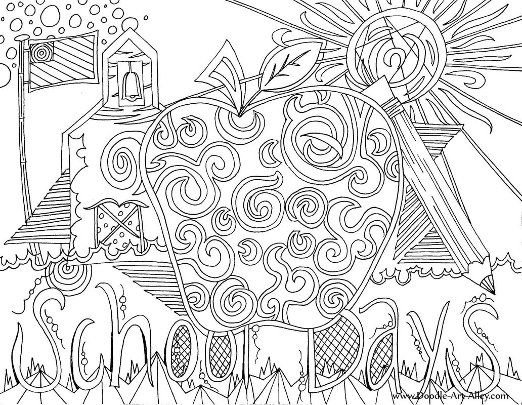 Free Back To School Coloring Pages